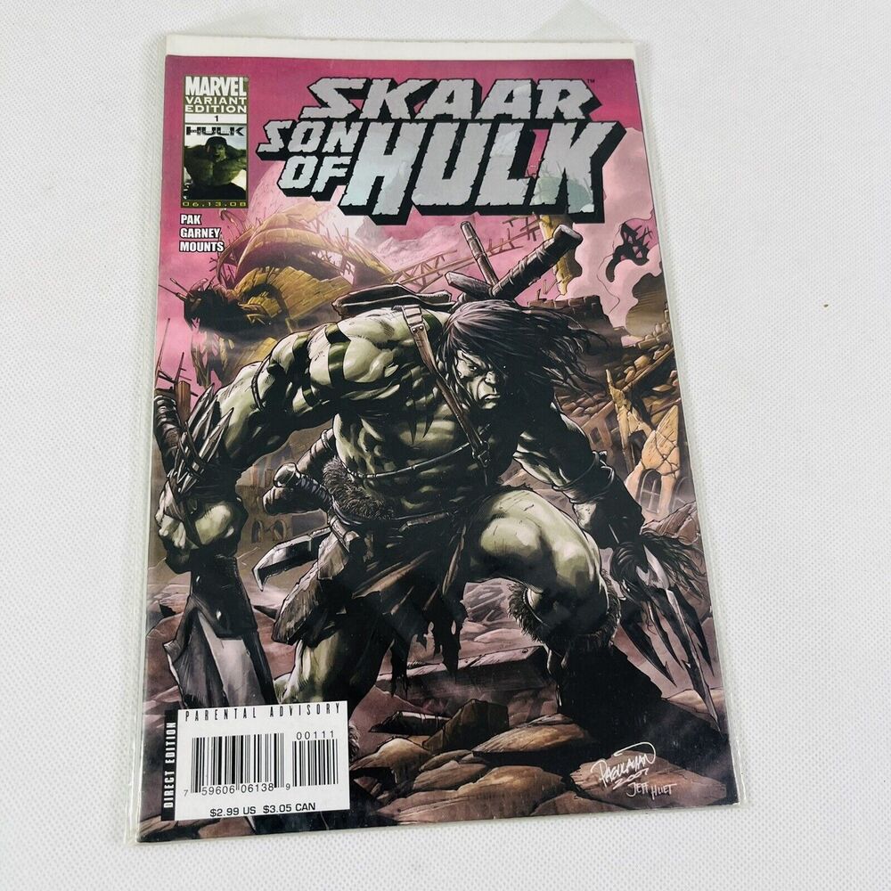 Skaar: Son of HULK #1‎ Variant 1st Full Appearance/Origin Skaar, (2008 Marvel)
